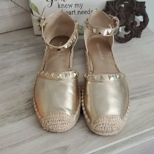 Metallic Gold Sandals